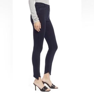 MOTHER The Stunner Zip Two Step Fray Jeans Holding Hands Denim Casual Women’s 26